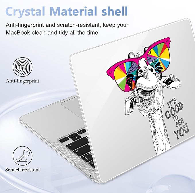 Case for MacBook Pro 13 inch with/Without Touch Bar, Hard Shell + Keyboard - Image 6