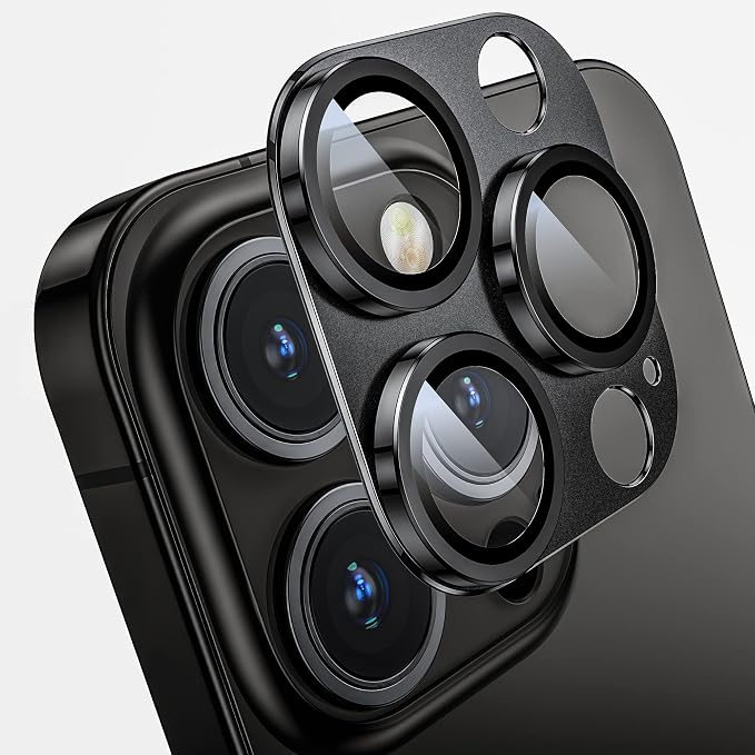 Camera Lens Protector for iPhone 14 Pro / iPhone 14 Pro Max, Alloy Metal Camera by WelcometoMansoorrUS