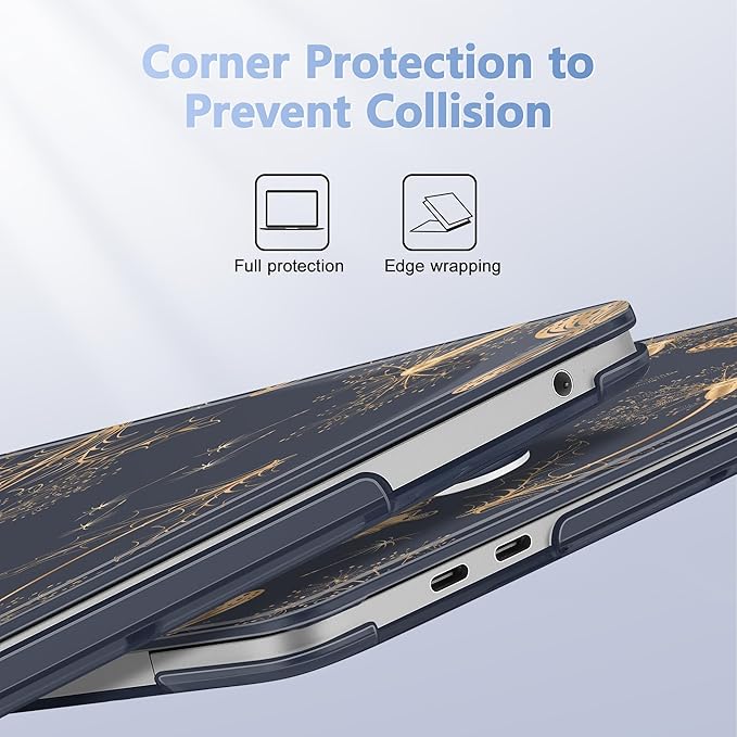 Case for MacBook Pro 13 inch with/Without Touch Bar, Hard Shell + Keyboard - Image 3