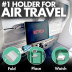 Airplane Tablet Holder, Extra Large 12x7” Flexible Cell Phone and Tablet Holder - Image 2