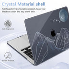 Case for MacBook Pro 13 inch with/Without Touch Bar, Hard Shell + Keyboard - Image 6