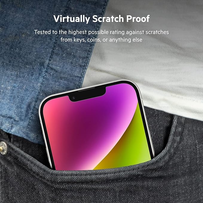 Belkin UltraGlass iPhone 14, iPhone 13 Pro Screen Protector - Image 5