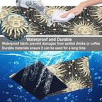 Mouse Pad, Large Golden Sun - Image 4