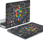 Mektron for MacBook Air 13 Case A1466/A1369, Snap-on Plastic Hard Shell Cover - Image 4
