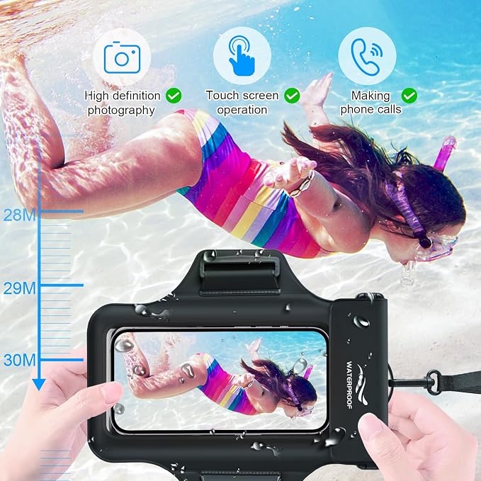 2-in-1 Underwater Waterproof Phone Pouch &Phone Armband - Image 4