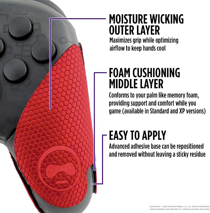 KontrolFreek Performance Grips for Nintendo Switch Pro Controller - Image 3