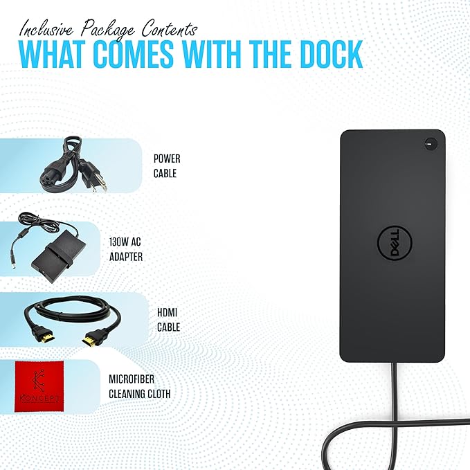 D6000 Dell Docking Station Dual Monitor - Image 2