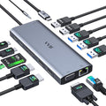 USB C Docking Station Dual Monitor HDMI by VVB