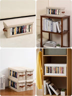 4 Pack DVD Storage Box with Visible Window, Dustproof CD/DVD Case Holder - Image 7