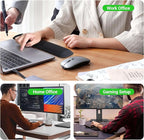 MEKASS Ergonomic Wrist Rest for Keyboard and Mouse, Soft Memory Foam Keyboard - Image 10