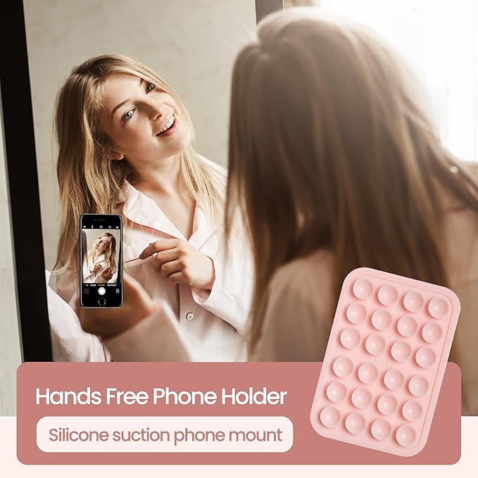 SUCKY Silicone Suction Phone Case Adhesive Octo Cup Buddy Mount - Image 5