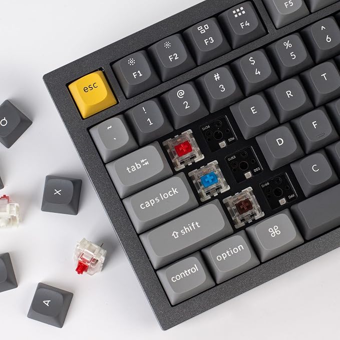 Keychron Q1 RGB Wired Custom Mechanical Keyboard Knob Version, 75% Layout - Image 4