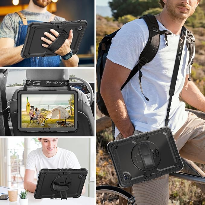 HXCASEAC Case for Samsung Galaxy Tab S6 Lite 10.4 inch, Protective - Image 2