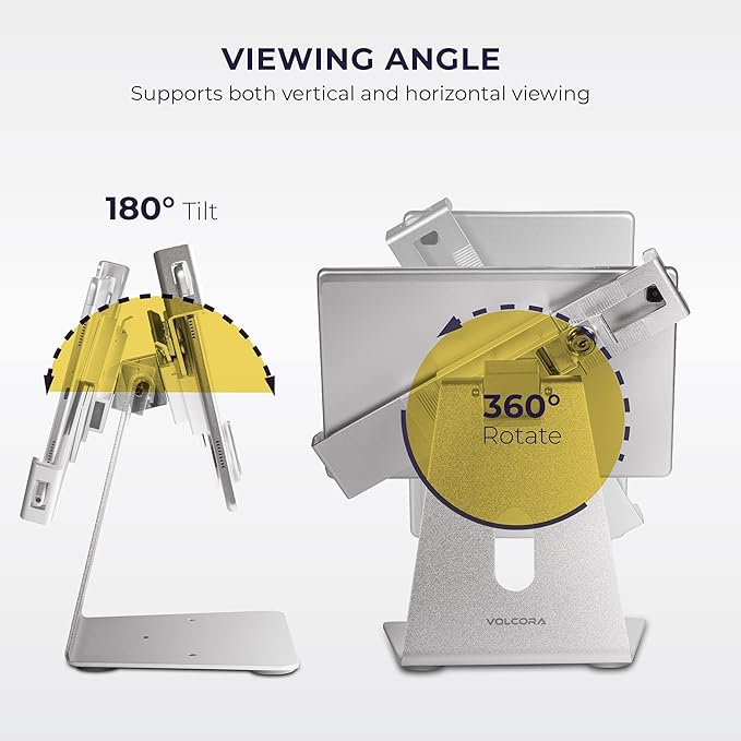 Volcora Anti-Theft Tablet Stand iPad Security Holder - Image 3