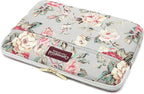 Canvaslove Rose Pattern Canvas Laptop Sleeve Case Bag - Image 6
