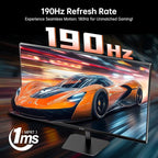 KTC 24 inch 190Hz/180Hz Gaming Monitor, HDR 400 Fast IPS Screen, FHD 1080P - Image 2
