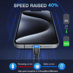 OIITH USB C Cable, USB A to USB C 3A Fast Charging Phone USB Type-C Charge - Image 5