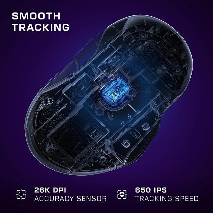 Turtle Beach Kone II Air – Wireless Ergonomic RGB Gaming Mouse, 350-Hr Battery - Image 6