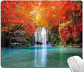 Mouse Pad, Natural Landscape Mouse Mad, Square Waterproof Mouse Pad Non-Slip by DUADELI