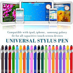Konohan 100 Pieces Stylus Pen 2 in 1 Ballpoint Pen - Image 4