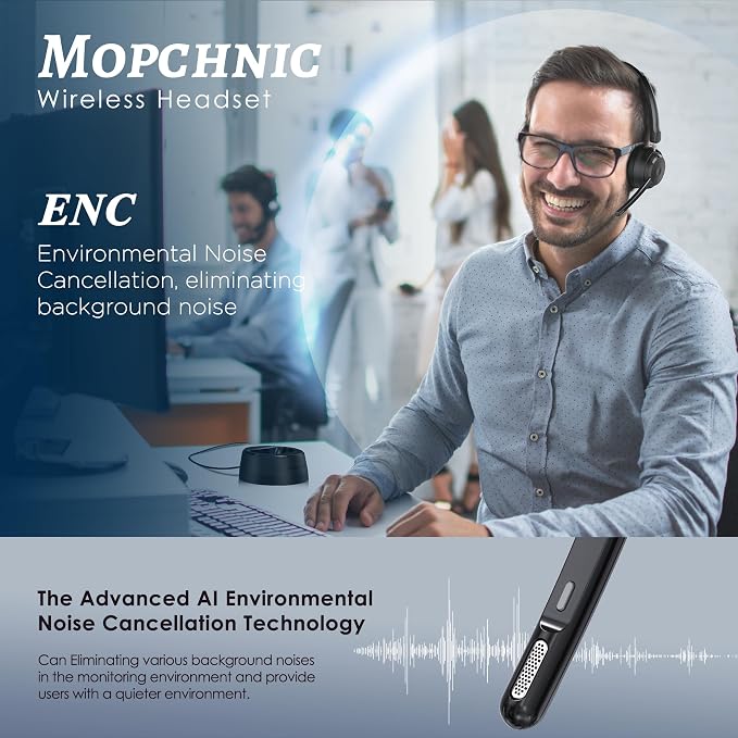Bluetooth Headset, Wireless Headphone - Image 2