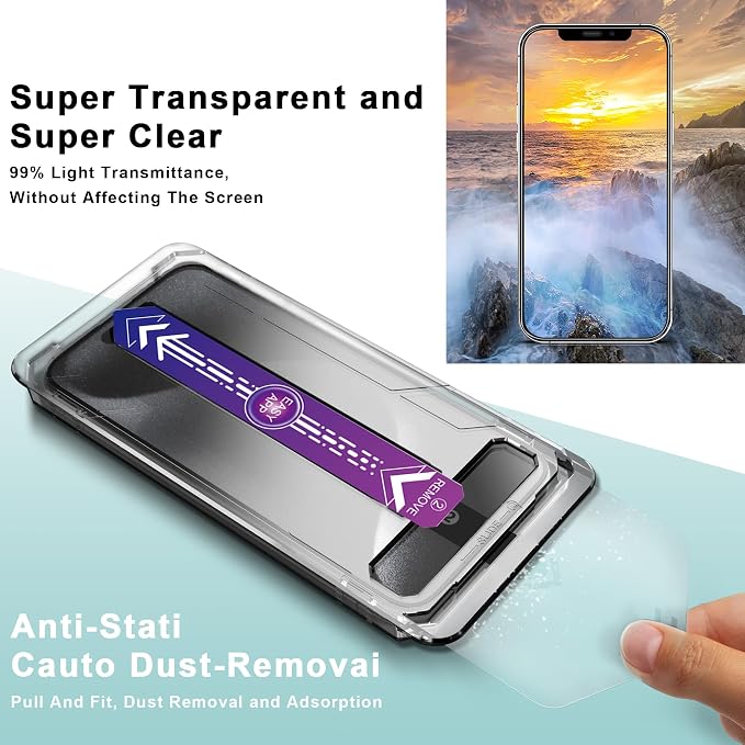 2 Pack Screen Protector Tempered Glass - Image 4