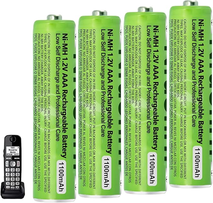 4 Pack NI-MH AAA Rechargeable Battery by Ni-MHRechargeableAAABattery