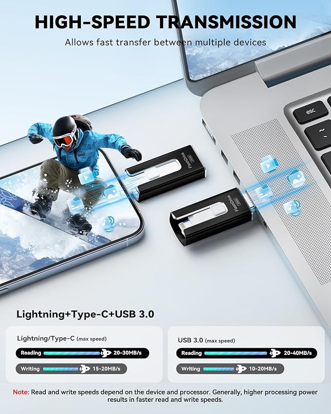 MFi Certified 256GB Flash Drive - Image 3