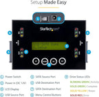 StarTech.com 1:1 Standalone Hard Drive and USB Thumb Drive Duplicator/Eraser - Image 4