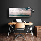 AVLT Single 13"-32" Monitor Wall Mount fits One Flat/Curved Computer Monitor - Image 6