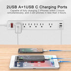 20Ft Power Strip Surge Protector - Image 3