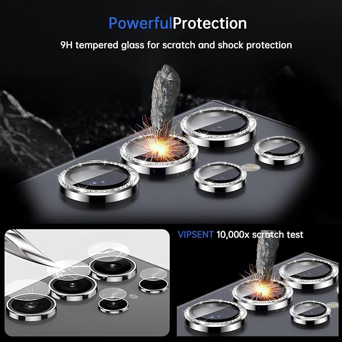 For Samsung Galaxy S23 Ultra Camera Lens Protector, Individual Lens Protector - Image 2