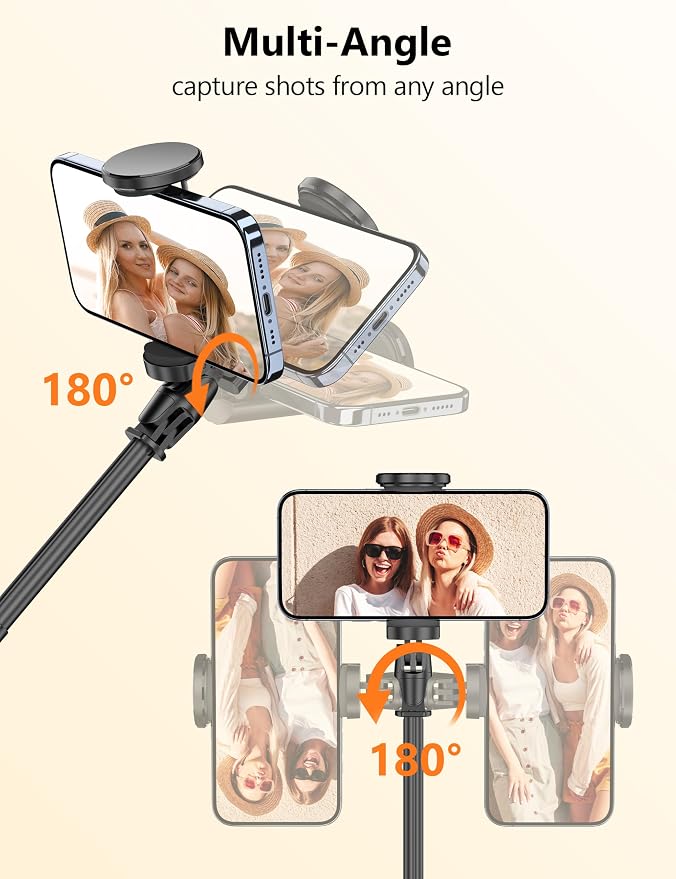 68" Automatic Tripod, Auto-Open Phone Tripod Stand - Image 4