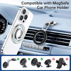 Syncwire Magnetic Phone Grip for MagSafe, Colorful Shell Magnetic Phone Ring - Image 8