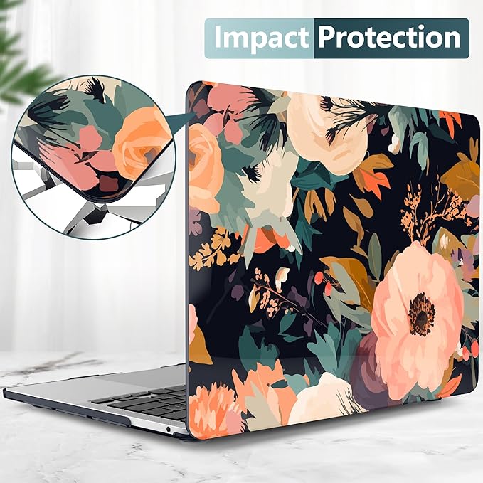 TWOLSKOO Compatible with MacBook Pro 13 inch Case 2023-2016 A2338 M2/M1 A2251 - Image 4