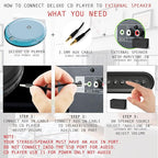 Deluxe Products CD Player Portable - Image 4