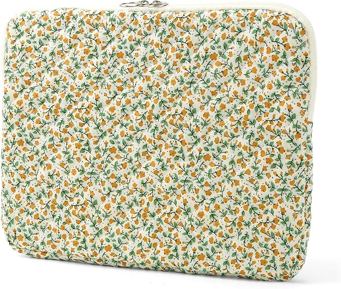 Puffy Laptop Sleeve 13-15.6 Inch Cute Quilted Laptop Protective Case Padded - Image 8