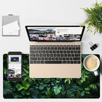 Large Mouse Pad Monstera Leaf Gaming Desk Pad Computer Keyboard Non-Slip - Image 4