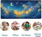 Gaming Desk Pad Large Extra Length Night Sky Mouse Pad Keyboard Laptop Non-Slip - Image 5