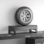 Computer monitor stand with 2 drawer ，Laptop Desk Shelf & Monitor Riser - Image 5