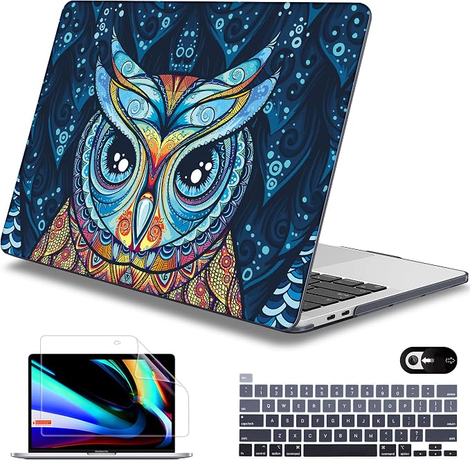 Mektron for MacBook Pro 13-inch Case 2022 2021 2020 Release A2338 M2 M1 A2289 by Mektron