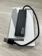 USB Hub, USB 3.0 Hub Aluminum Alloy Ultra Slim USB Splitter, Portable 4 Port - Image 9