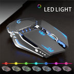 TENMOS T12 Wireless Gaming Mouse Rechargeable, 2.4G Silent Optical Wireless - Image 2