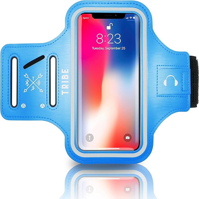 TRIBE Water Resistant Cell Phone Armband Case Running Holder by Tribe