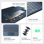 HOU Combo Keyboard Case for iPad 9th Generation/8th Gen/7th Gen/iPad Air 3/Pro - Image 4