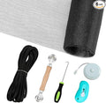 Windows Screen Replacement and Screen Door Repair Kit by Amzjjle
