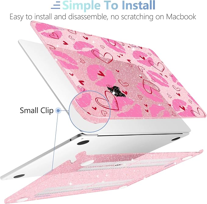 MEEgoodo for M4/M3/M2 MacBook Air 15.3 inch Case 2025 2024 2023, Case Fit Model - Image 5