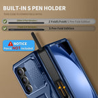 TONGATE for Z Fold 5 Case, Full-Body Military Drop Phone Case for Samsung - Image 3