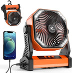 KITWLEMEN 20000mAh Battery Powered Camping Fan by KITWLEMEN