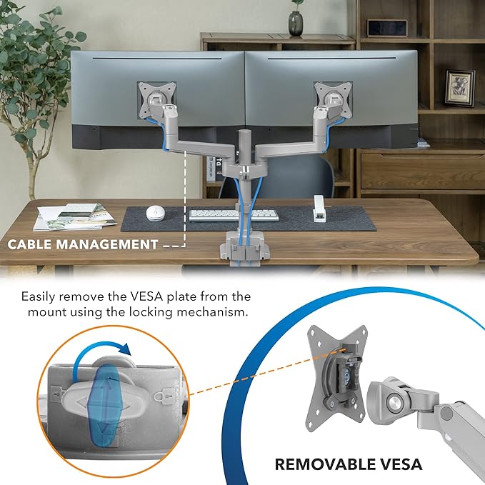Mount-It! Dual Monitor Mount - Image 5